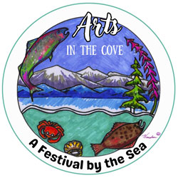 "Arts in the Cove" Mobile Retina Logo